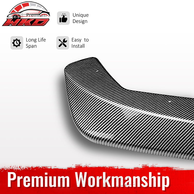 Wholesale For 22-26 Subaru WRX 5th Gen STI Rear Bumper Diffuser Lip ABS Carbon Fiber Print - Wikond Auto