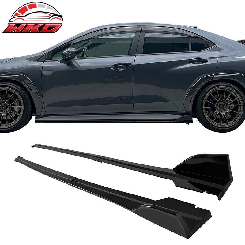 Wholesale 22-26 Subaru?WRX 5th Gen Gloss Black Side Skirts Extension Rocker Panel 4PC