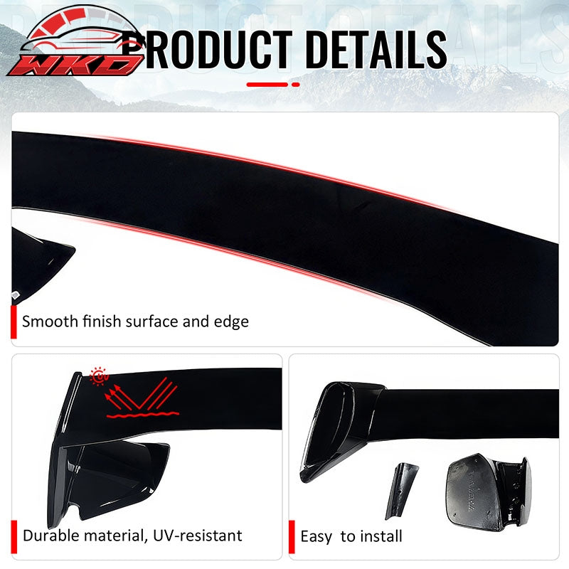 Wholesale For 22-26 Subaru WRX 5th Sedan STI Style Gloss Black Rear Trunk Spoiler Wing ABS - Wikond Auto