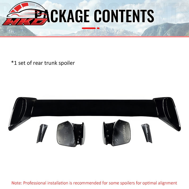 Wholesale For 22-26 Subaru WRX 5th Sedan STI Style Gloss Black Rear Trunk Spoiler Wing ABS - Wikond Auto