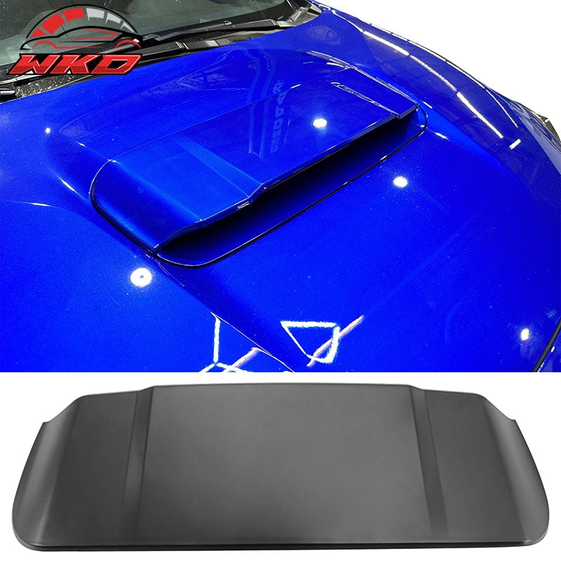 Fits 22-26 Subaru WRX 4DR D Style Front Hood Air Intake Turbo Bonnet Cover Trim