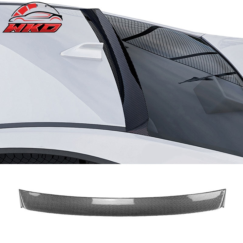 Wholesale 22-26 Subaru WRX IKON Carbon Fiber Print Rear Window Roof Spoiler Wing ABS