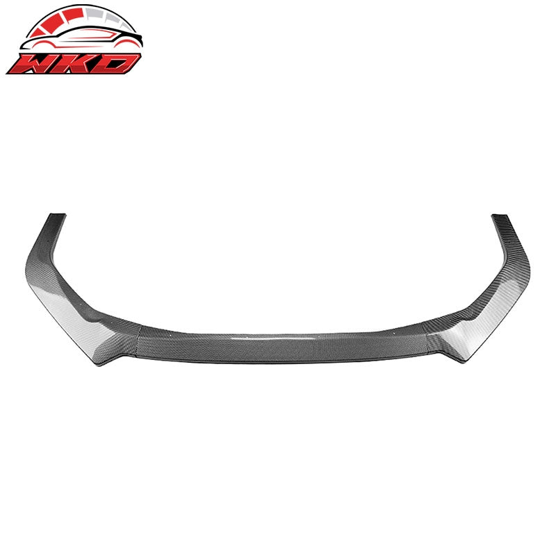 Fits 22-26 Subaru WRX IKON Front Bumper Lip Chin Splitter PP Carbon Fiber Print