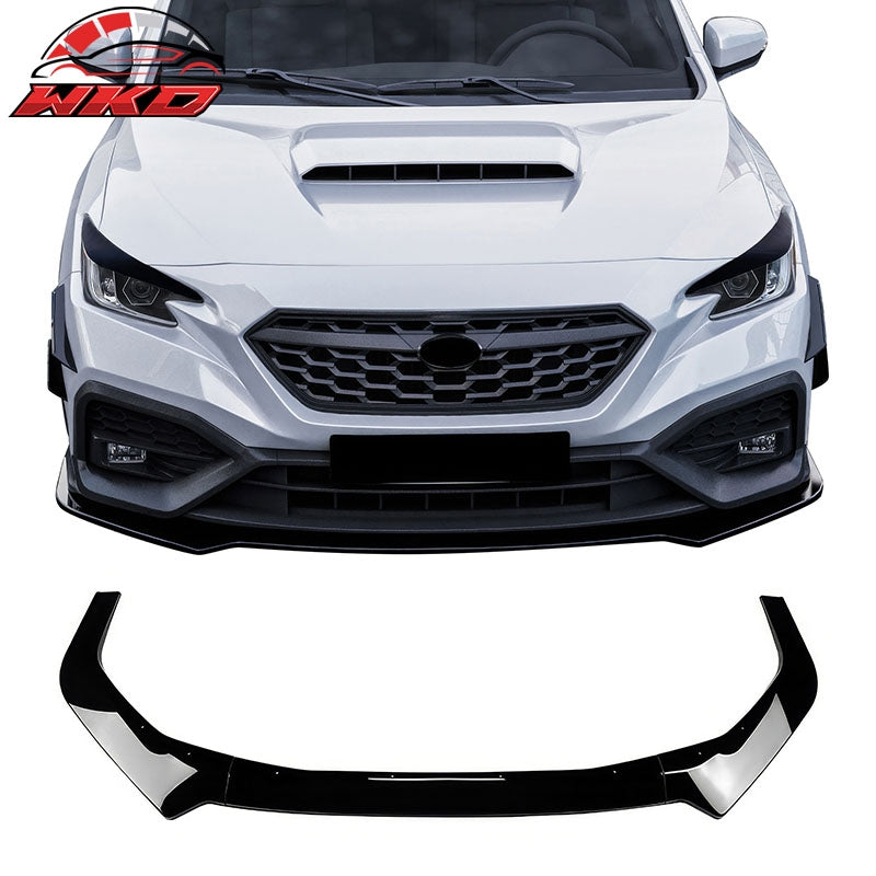 Wholesale 22-26 Subaru WRX IKON Style Front Bumper Lip Chin Splitter PP Gloss Black