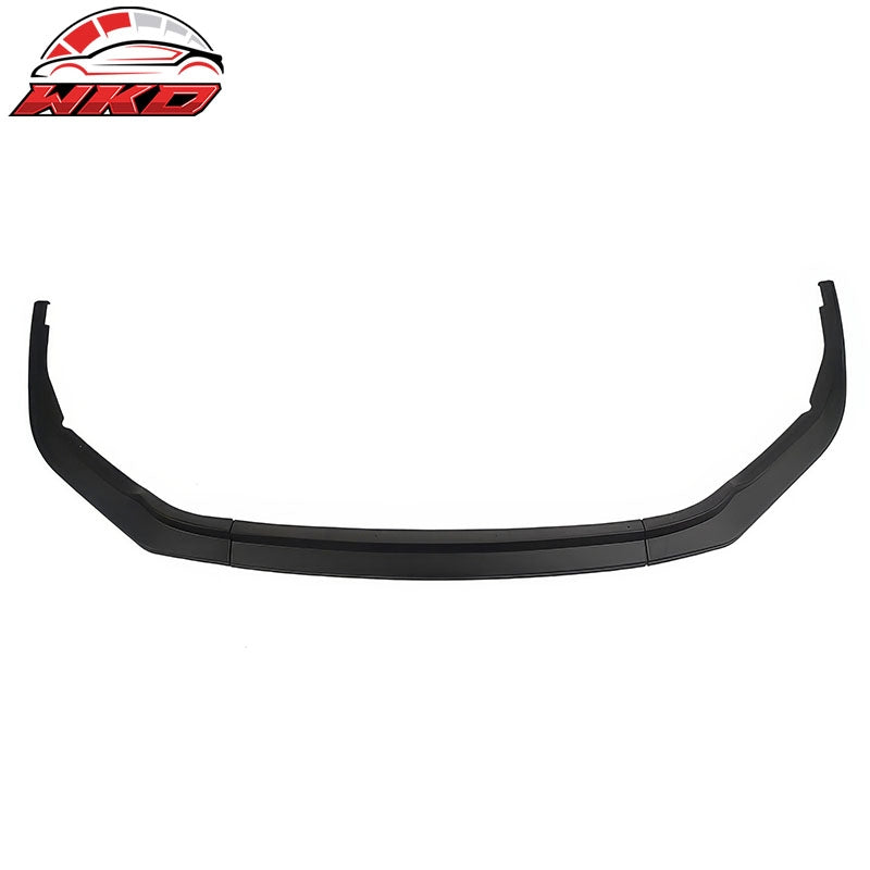 For 22-26 Subaru WRX IKON Style Front Bumper Lip Chin Spoiler PP Matte Black 3PC