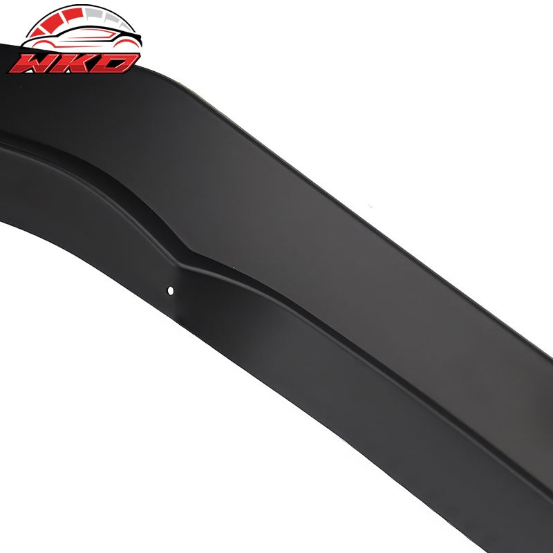 For 22-26 Subaru WRX IKON Style Front Bumper Lip Chin Spoiler PP Matte Black 3PC