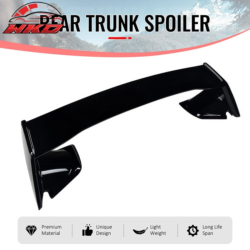 For 15-21 Subaru WRX 12-16 Impreza STI Gloss Black Rear Trunk Spoiler Wing ABS