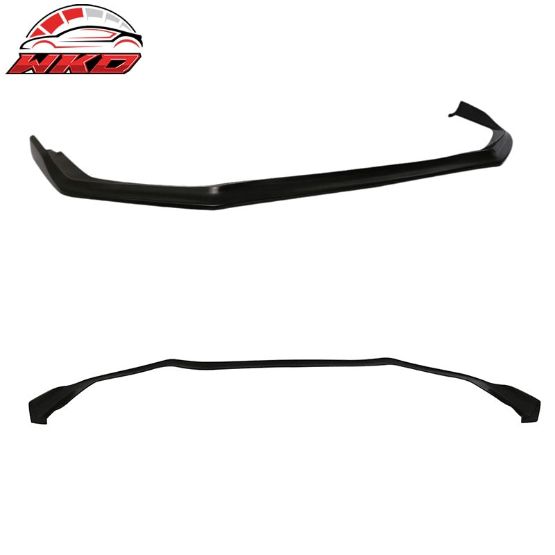 Fits 15-21 Subaru WRX STI CS Style Front Bumper Lip Spoiler Unpainted PP Bodykit