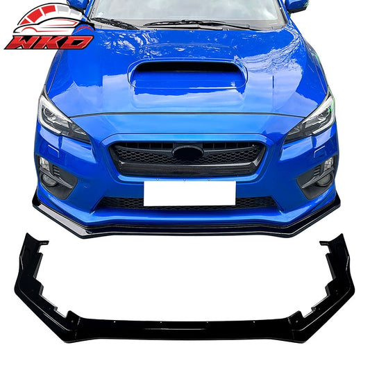Wholesale For 15-21 Subaru WRX STI CS2 Style Front Bumper Lip Chin Splitter PP Gloss Black - Wikond Auto