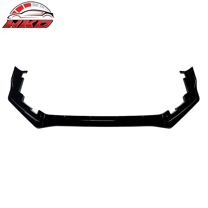 For 15-21 Subaru WRX STI CS2 Style Front Bumper Lip Chin Splitter PP Gloss Black