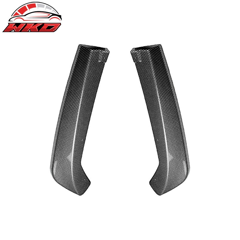 Wholesale 22-26 Subaru?WRX STI Carbon Fiber Print Rear Bumper Side Corner Aprons Cap