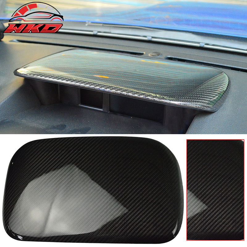 Fits 15-21 Subaru WRX STI Interior Dash Panel Hood Cover Matte Carbon Fiber