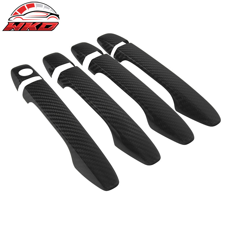 Wholesale 15-21 Subaru WRX STI Sedan Matte Carbon Fiber Door Handle Cover Trim 8 PCS