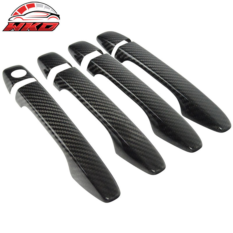 Wholesale 15-21 Subaru WRX STI Sedan Matte Carbon Fiber Door Handle Cover Trim 8 PCS
