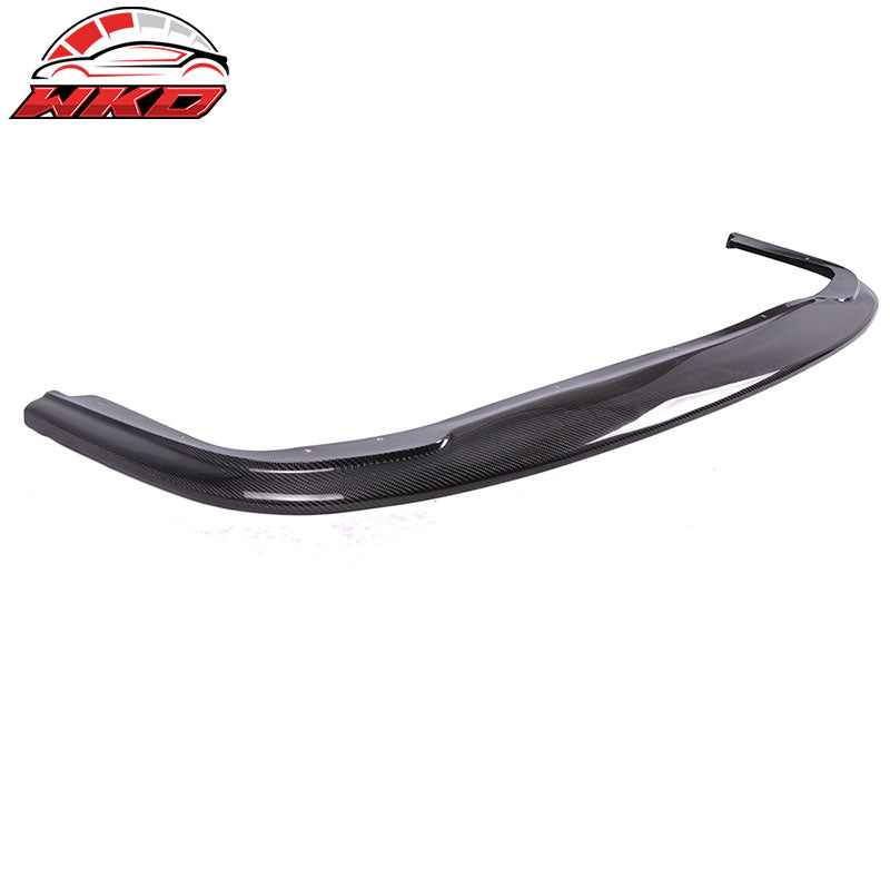 Fits 01-02 Subaru WRX STI DP Style Front Bumper Lip Spoiler Matte Carbon Fiber