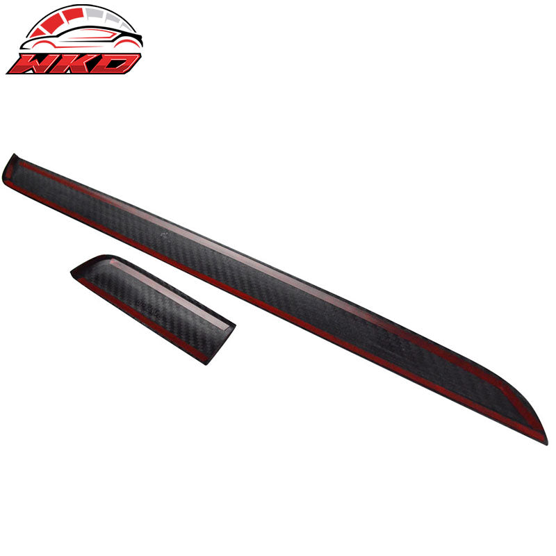 Fits 15-21 Subaru WRX STI OE Style Front Glove Box Cover Trim Matte Carbon Fiber