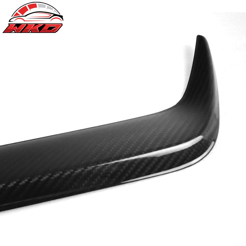Fits 15-17 Subaru WRX STI Front Grille Grill Garnish Cover Trim Carbon Fiber CF