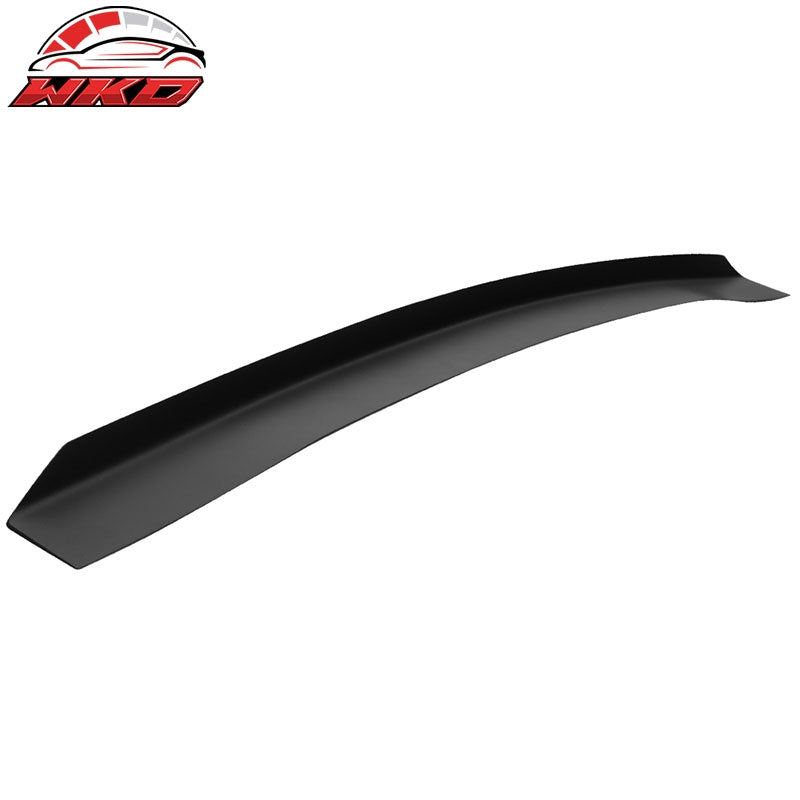 For 08-21 Subaru WRX & STI Gurney Flap Add-On Trunk Spoiler Wing FRP Matte Black