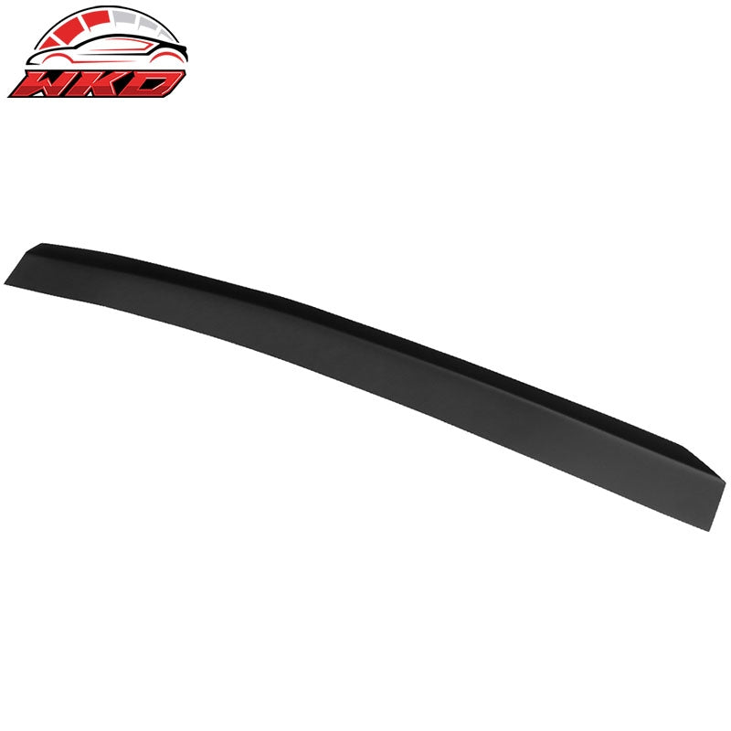 For 08-21 Subaru WRX & STI Gurney Flap Add-On Trunk Spoiler Wing FRP Matte Black