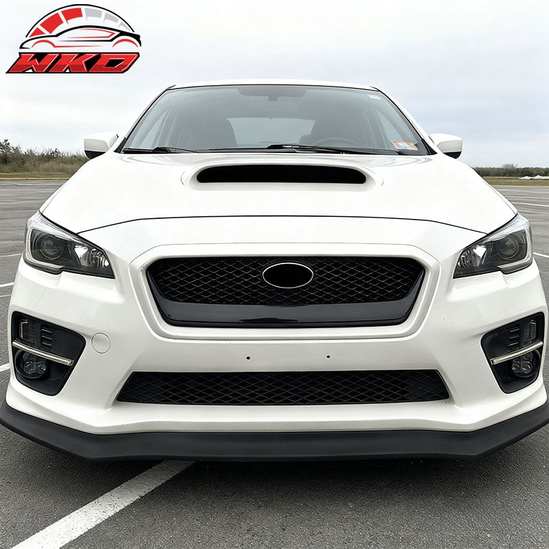 Fits 15-17 Subaru WRX & STI OE Style Front Lower Bumper Grille Replacement ABS