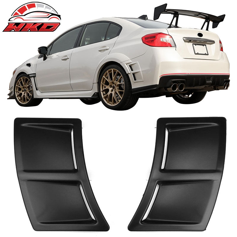 Wholesale 15-21 Subaru WRX & STI Rear Bumper Air Vent Corner Fender Cover Matte Black