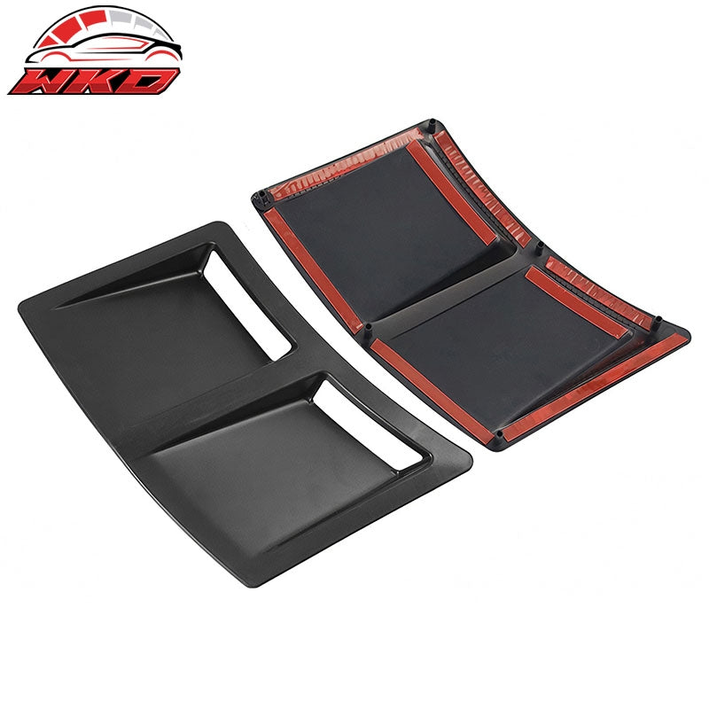 Fits 15-21 Subaru WRX & STI Rear Bumper Air Vent Corner Fender Cover Matte Black