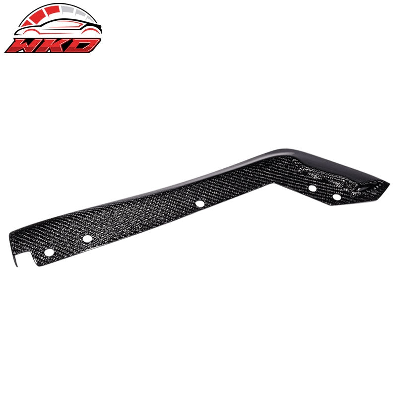 Fits 15-21 Subaru WRX/STI Rear Bumper Apron Splitters Carbon Fiber CF