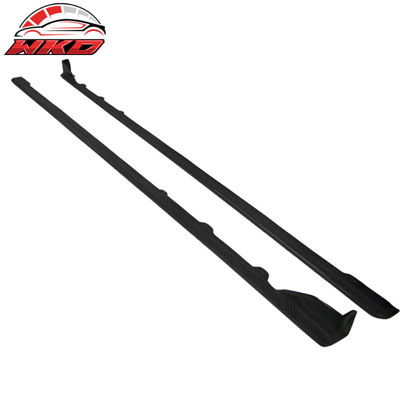 Wholesale 15-21 Subaru WRX STI Style Side Skirts Extension - Matte Carbon Fiber