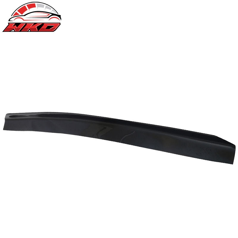 Fits Subaru WRX STI Top Gurney Flap Add-On Trunk Spoiler Wing Transparent Smoke