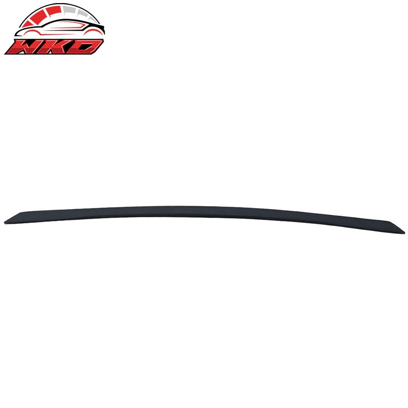 Fits Subaru WRX STI Top Gurney Flap Add-On Trunk Spoiler Wing Transparent Smoke