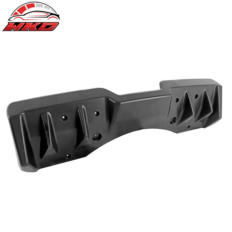 Fits 22-26 Subaru WRX VB 5th Add On Shark Fin Rear Bumper Diffuser Primer Black