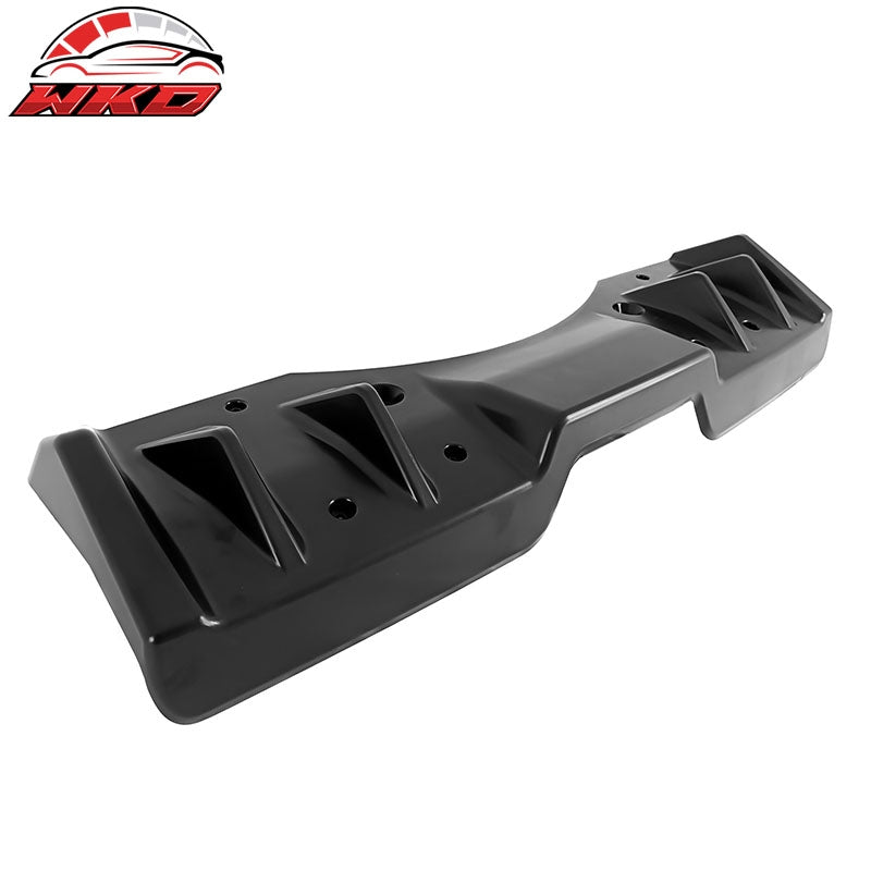 Fits 22-26 Subaru WRX VB 5th Add On Shark Fin Rear Bumper Diffuser Primer Black