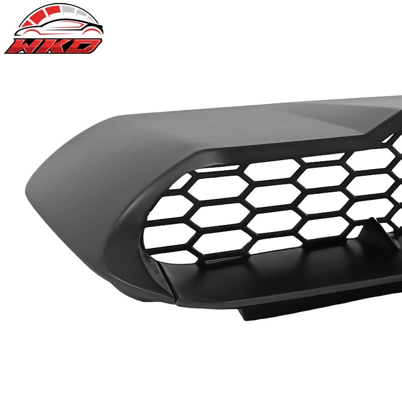 Fits 22-26 Subaru WRX VB D Style Front Air Intake Vent Hood Scoop Primer Black