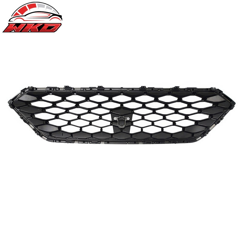 Fits 22-26 Subaru WRX VB JDM2 Style Front Upper Grille Gloss Black Chrome Frame