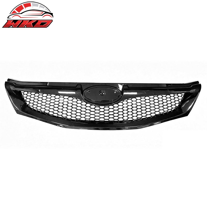 Wholesale 08-10 Subaru WRX & WRX STI Hatchback Honeycomb Style Grille Gloss Black ABS