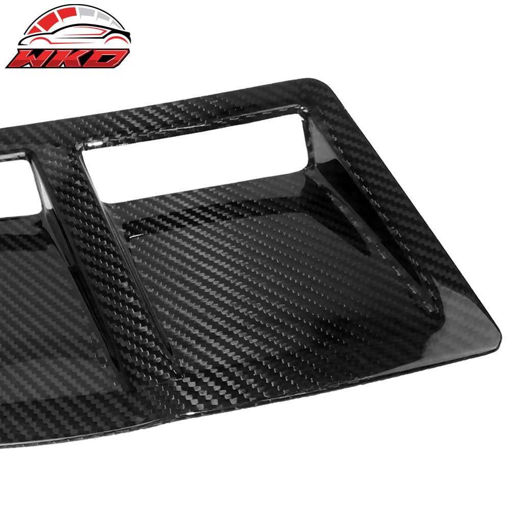 Fits 15-21 Subaru WRX STI Style Carbon Fiber CF Rear Bumper Side Fender Vent 2PC