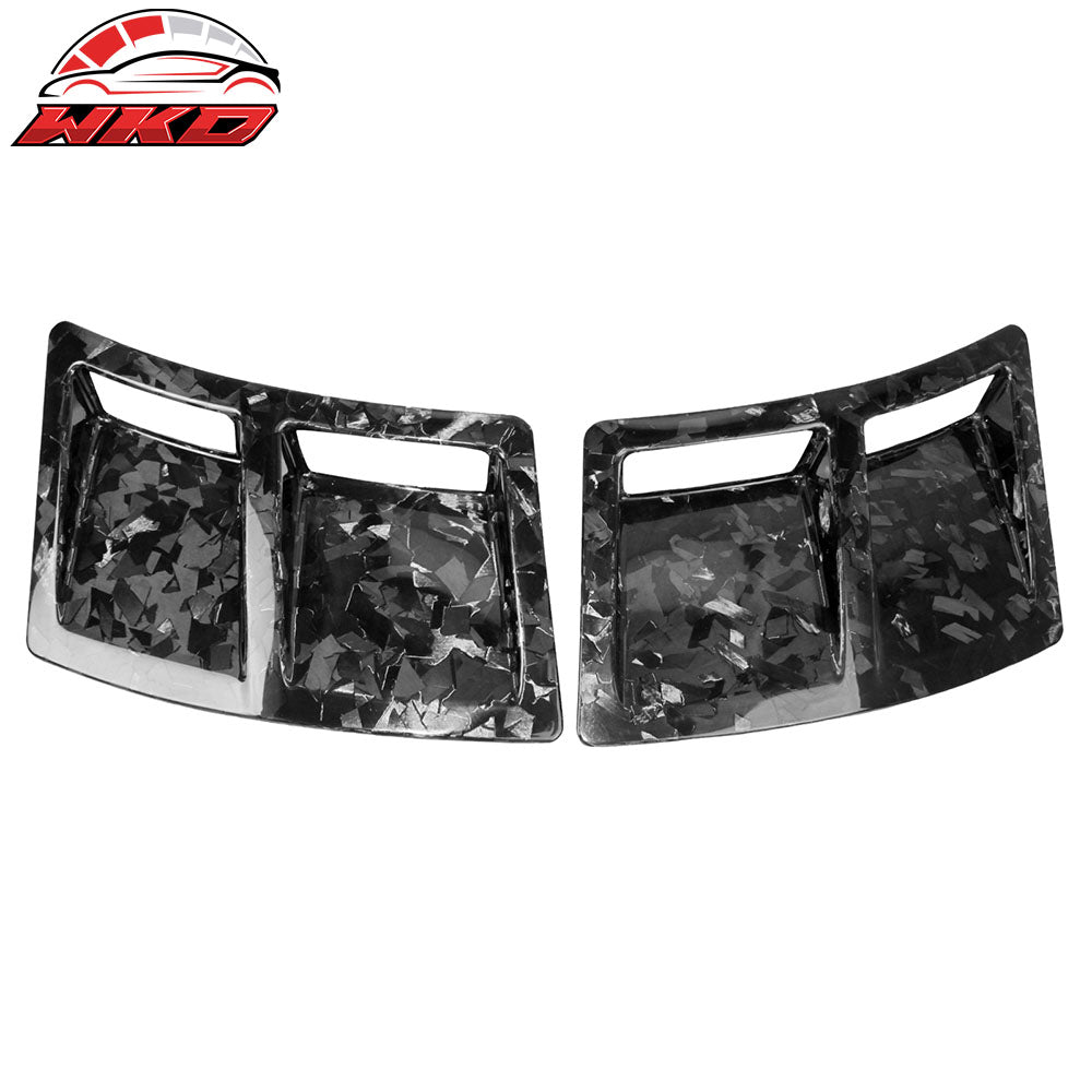 Wholesale 15-21 Subaru WRX STI Style Rear Bumper Side Fender Vent Forged Carbon Fiber