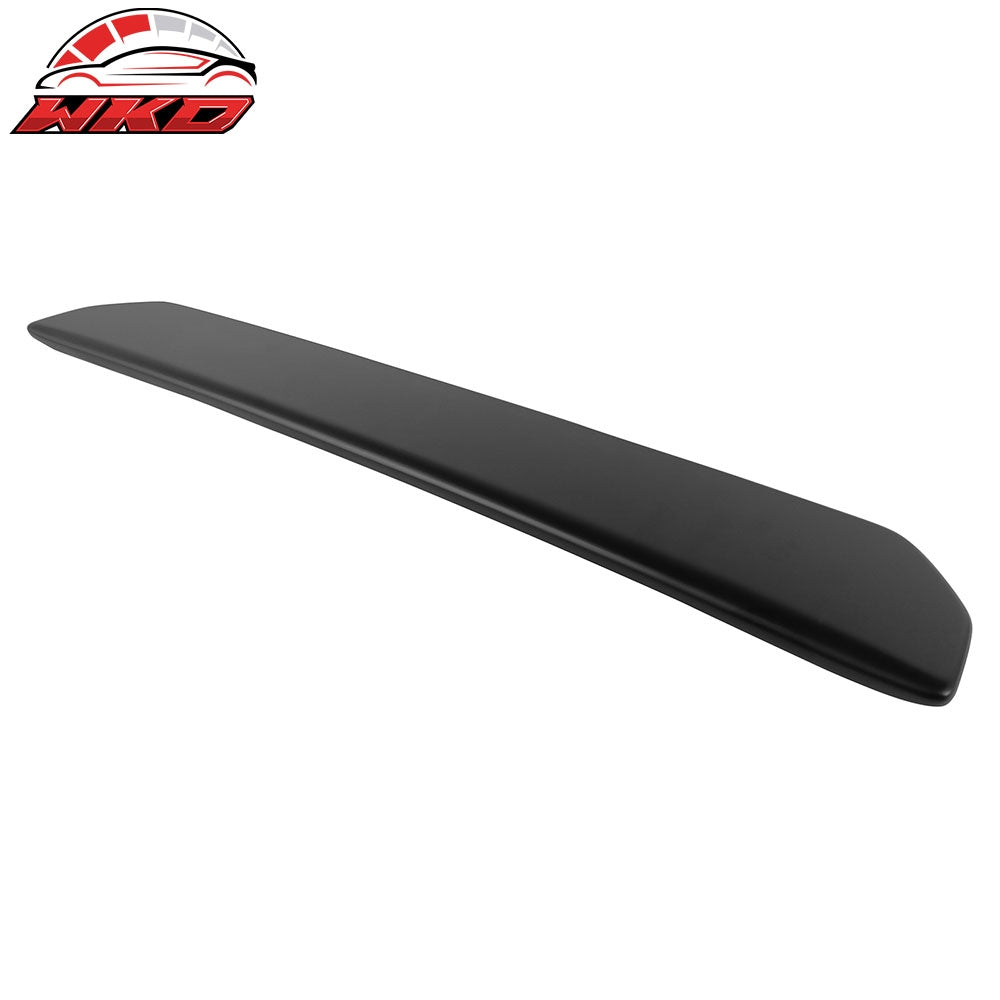 Fits 15-21 Subaru WRX STI Style Matte Black Rear Bumper Lip Diffuser Add on ABS