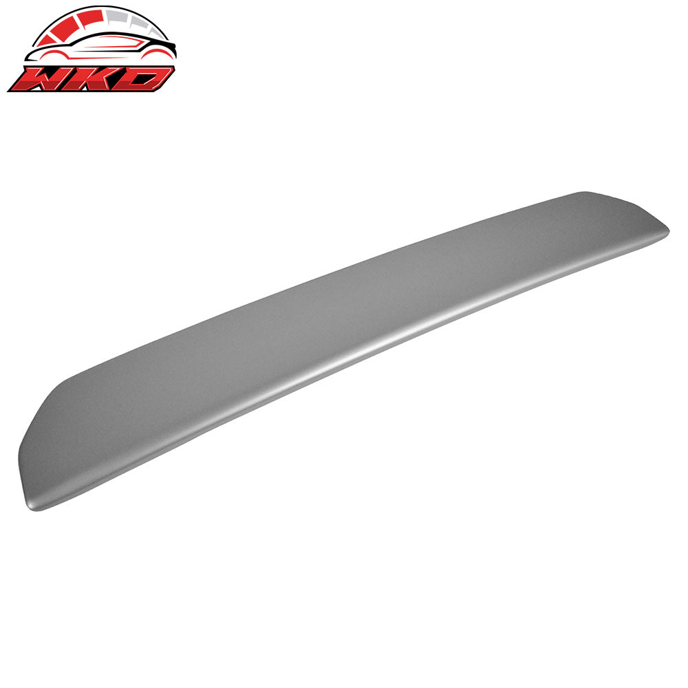 Fits 15-21 Subaru WRX STI Style Rear Bumper Lip Diffuser Painted #G1U Ice Silver