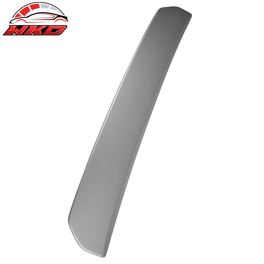 Fits 15-21 Subaru WRX STI Style Rear Bumper Lip Diffuser Painted #G1U Ice Silver