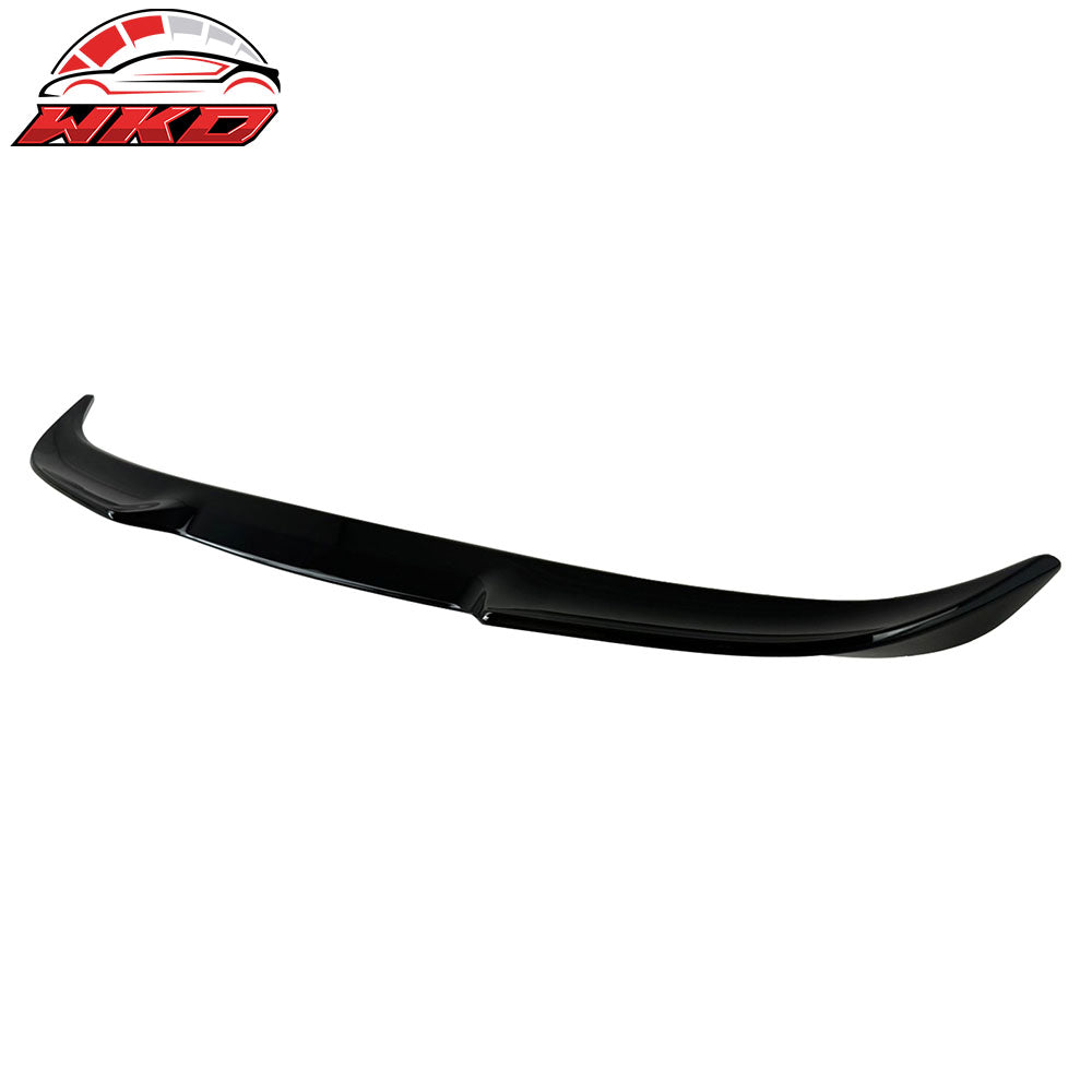Fits 22-25 Subaru WRX 5th V2 Style Rear Trunk Spoiler Painted #D4S Crystal Black