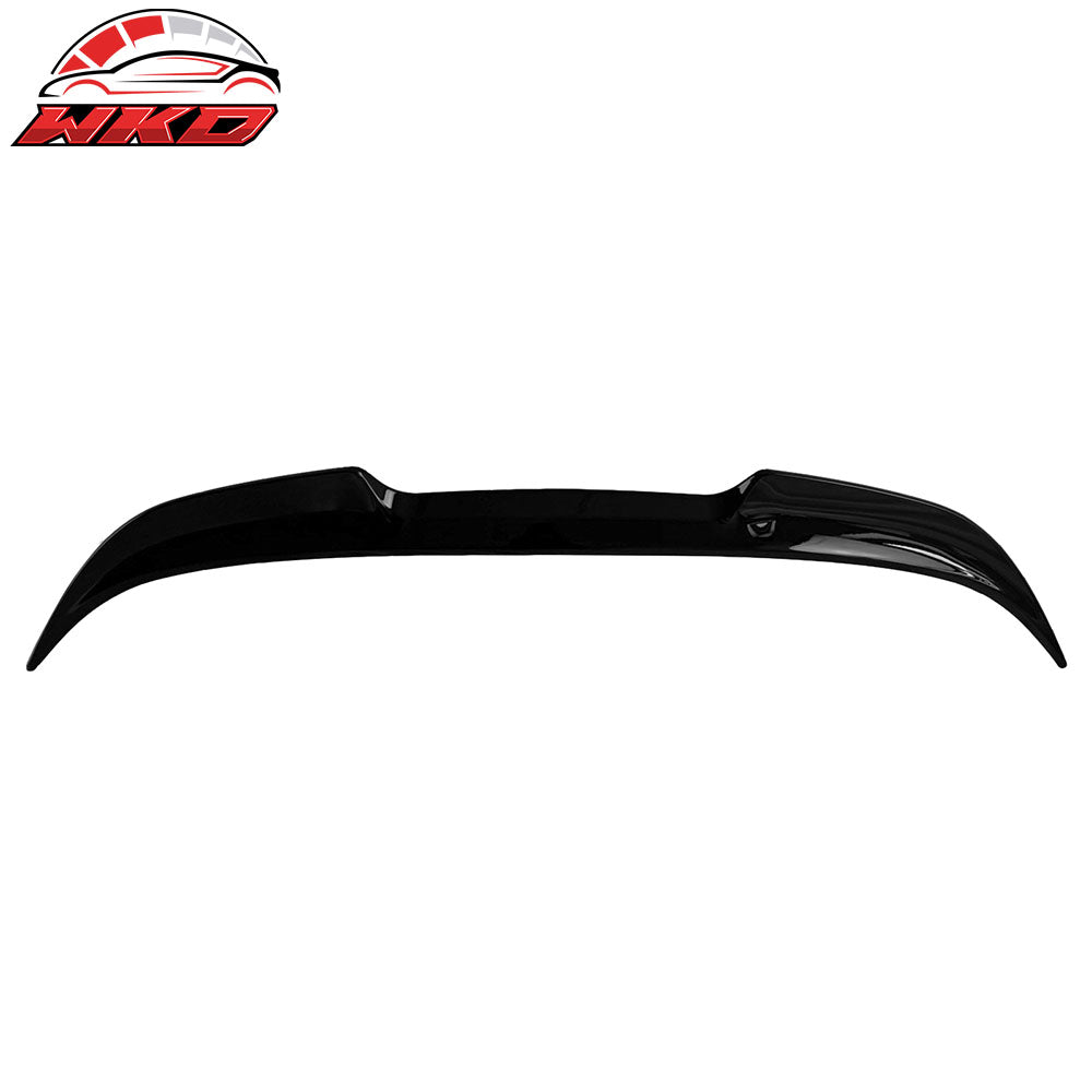 Fits 22-25 Subaru WRX 5th V2 Style Rear Trunk Spoiler Painted #D4S Crystal Black
