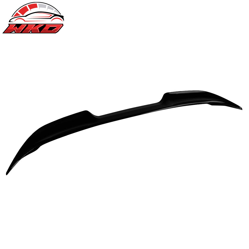 Fits 22-25 Subaru WRX 5th V2 Style Rear Trunk Spoiler Painted #D4S Crystal Black