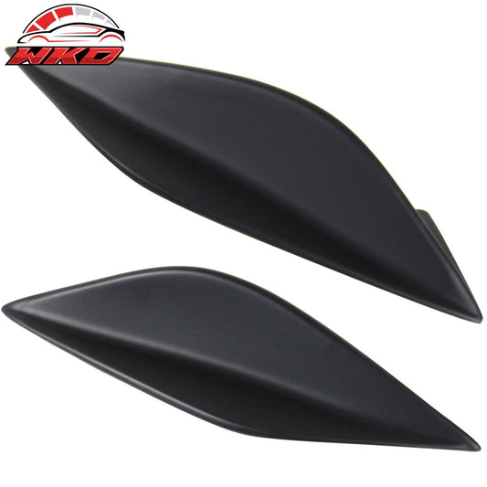 Wholesale 15-21 Subaru WRX & STI DTO Style Matte Black Trunk Spoiler Side Fins Add on