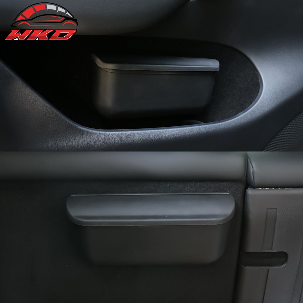 Fits 17-2026 Tesla Model 3 & 20-2026 Model Y Black TPE Sunglasses Holder Storage Box