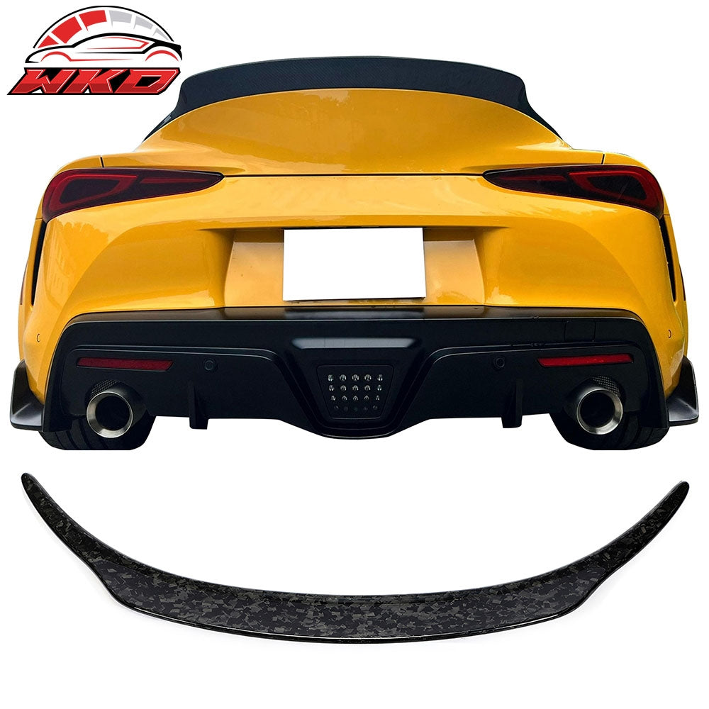 Dry Forged Carbon Fiber Wholesale 20-26 Toyota GR Supra A90 A91 OE Rear Trunk Spoiler