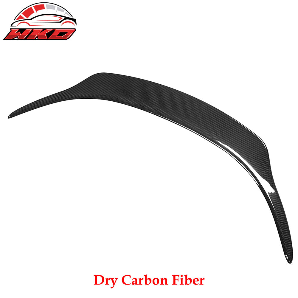 Dry Carbon Fiber Fits 20-25 Toyota GR Supra A90 A91 OE Style Trunk Spoiler Gloss