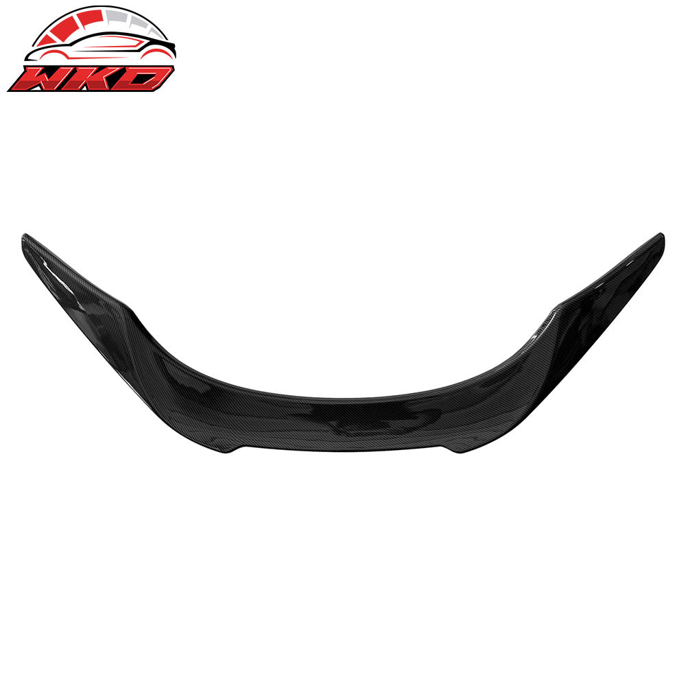 Fits 20-25 Toyota GR Supra A90 A91 Rear Trunk Spoiler V Style Carbon Fiber Print