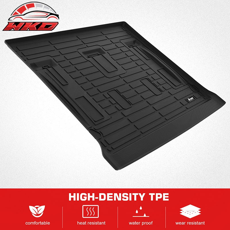 Fits 07-14 Tahoe Yukon Escalade?All Weather 3D Trunk Mat Boot Cargo Liner TPE