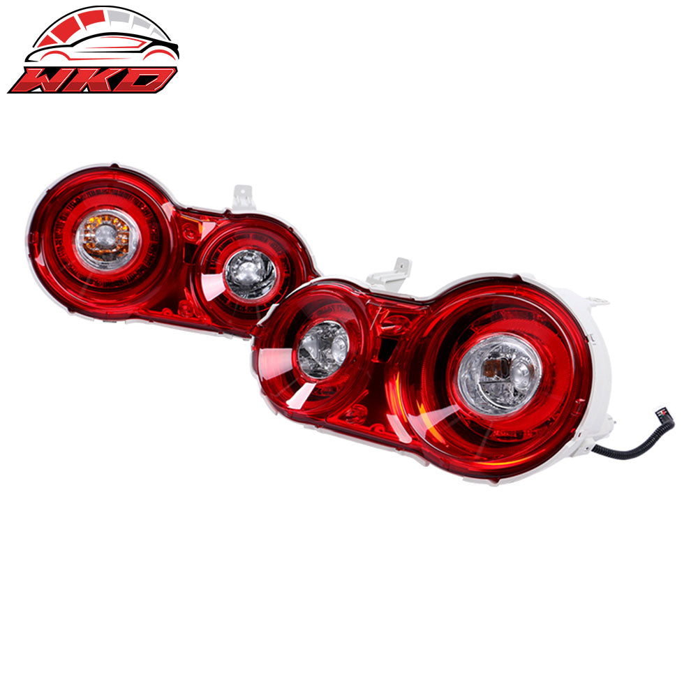 09-24 Nissan R35 GTR Red LED Tail Lights Upgrade 09-16 to 17+ Brake Lamps | Wholesale